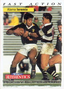 1995 Card Crazy Authentics Rugby Union NPC Superstars #88 Alama Ieremia Front